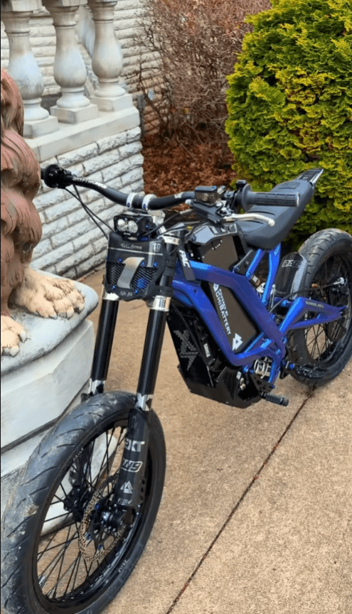 E-Moto Frame Guard/E-Moto Decal - axcustoms.us