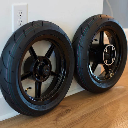 12” Supermoto Wheelset Kit Tuttio/Yozma/Heybike/Razor - axcustoms.us